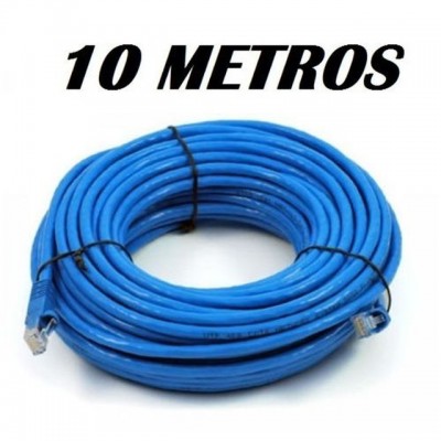 Cabo de Rede rj45 Ethernet 10 Metros
